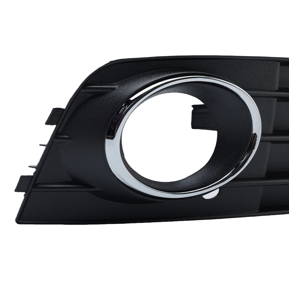 For Audi A4 B8 A4L 2008 2009 2010 2011 2012 Front Bumper Fog Lights Grille Grill Cover hole Car-Styling Griller Headlight DRL