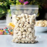 100pcs Zip Lock Plastic Bag Reclosable Transparent Bag Shoe Bag Vacuum Storage Bag Sanitary Bag Poly Clear Bags Thickness 0.12mm