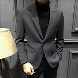 Double Breasted Man Suits And Blazers Oversize Coats Jacket For Men Plus Big Size Brown Premium Simple Classic New In 2024