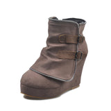 2022 New Autumn Winter chunky Ankle boots Women's warm boots Handmade fashion retro boots Mom Boots Ladies Boots