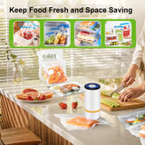 Vacuum Sealer Machine Electric Automatic Sealing Pump for Food Storage USB Rechargeable Portable Handheld Vacuum Sealer Pump