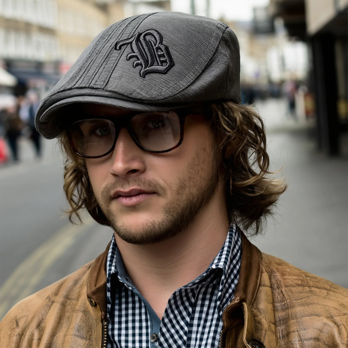 Cotton Beret Caps for Men Lightweight Summer Casual Caps Comfort Beret for Outdoor Fishing Camping
