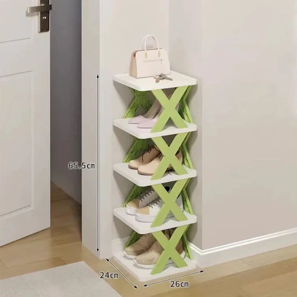 Shoes Racks Storage Organizer Detachable Shoe Racks Saves Family Household Rack Multi Layer Simple Shoes Shelf Color Cabinet