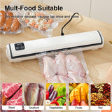 Vacuum Packaging Machine Automatic Food Vacuum Sealer for Food Sealing Household Vacuum Sealer Machine with 10pcs Packing Bags