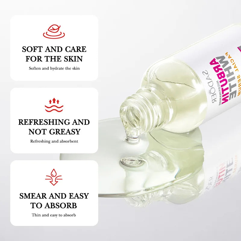 3pcs Arbutin Brightening Serum Facial Moisturizing Brightening  Firming Face Serum Facial Essence Skin Care