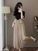 Pant Sets for Women 2 Pieces Ruffle Top and Bottom Promotion With Sleeve Luxury Full Outfit Cheap Cozy Trousers Woman Large Size