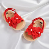Baby Girls Sandals Summer Shoes Outdoor First Walker Toddler Girls Shoes for Summer