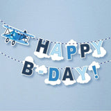 Fighter Plates Airplane Birthday Party Decor Plane Plates Blue Sky Plates Two Fly Paper Plates Napkins Party Supplies for Boys
