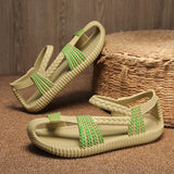 Sandals Men 2024 Fashion Men's Sandals Summer Casual Beach Sandals Lightness Anti-Slip EVA Slippers Outdoor Flip Flop Sandals