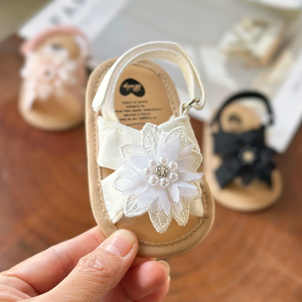 Baby Girls Sandals Summer Shoes Outdoor First Walker Toddler Girls Shoes For Summer