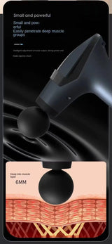 Hot Selling Multifunctional Muscle Relaxation Long-handle Massage Gun Remission Deep Tissue Percussion Body Electric Massage Gun