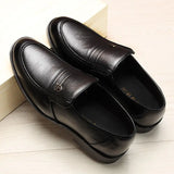 Black Social Shoe for Men Round Toe Spring Autumn Dress Shoes Man Brown New Office Cheap Clearance Gentleman Suit Footwear 39