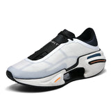 New Men's Running Shoes Breathable Soft Flat Outdoor Sports Cushioning Running Shoes Mesh Comfortable Casual Sneakers for Men