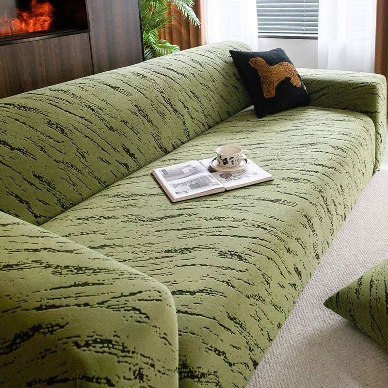The New Sofa Cover Is Fully Covered with Anti-cat Scratch Protective Cover Elastic Anti-slip and Dust-proof Sofa Cover Fabric