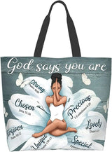 African American Tote Bag Shoulder Handbag Fashion Woman Tote Bag Shoulder Handbag Black Queen Girl Tote Bag Shoulder Handbag