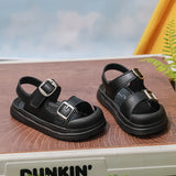 Boys Sandals Collision Avoidance Non-slip Baby Prewalker 1-6 Years Old Children Soft Soled Velcro Sandals
