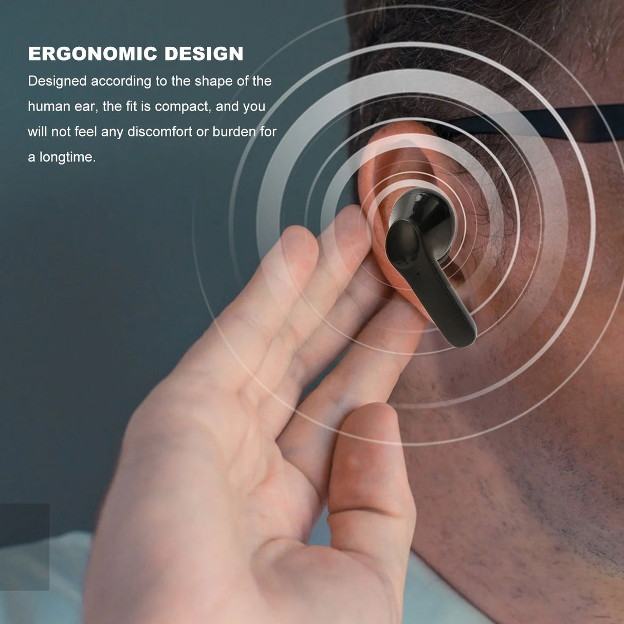 Translator Earbuds Bluetooth 5.3 Language Translator Device 74 Languages 70 Accents Wireless Ergonomic for Music for Learning