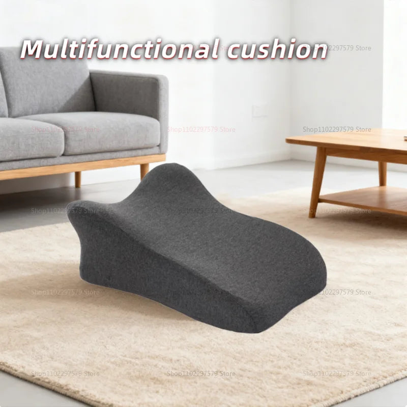 Bed Cushion Pillow for Sleeping Reading Relaxing Lounge Back Support Multi-Use Comfortable Bed Pillow for Bed Sofa Bedside Use