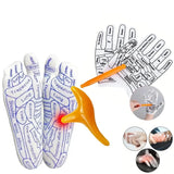 Foot Massage Acupressure Socks & Gloves Physiotherapy Massage Relieve Tired Feet Reflexology Socks Foot Point Socks Health Care