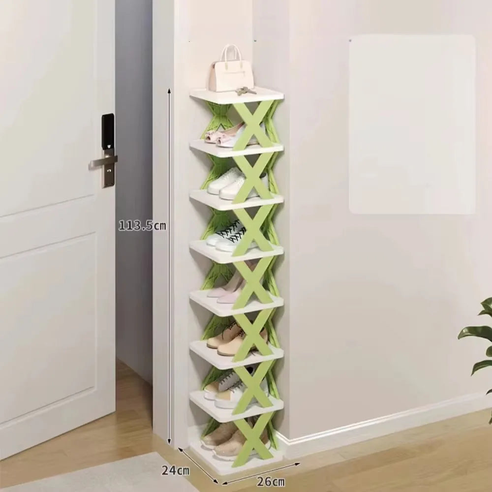 Shoes Racks Storage Organizer Detachable Shoe Racks Saves Family Household Rack Multi Layer Simple Shoes Shelf Color Cabinet
