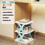 Shoes Racks Storage Organizer Detachable Shoe Racks Saves Family Household Rack Multi Layer Simple Shoes Shelf Color Cabinet