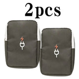 Travel Gadget Organizer Bag Portable digital cable bag Electronics Accessories Storage Carrying Case Pouch for USB power Bank