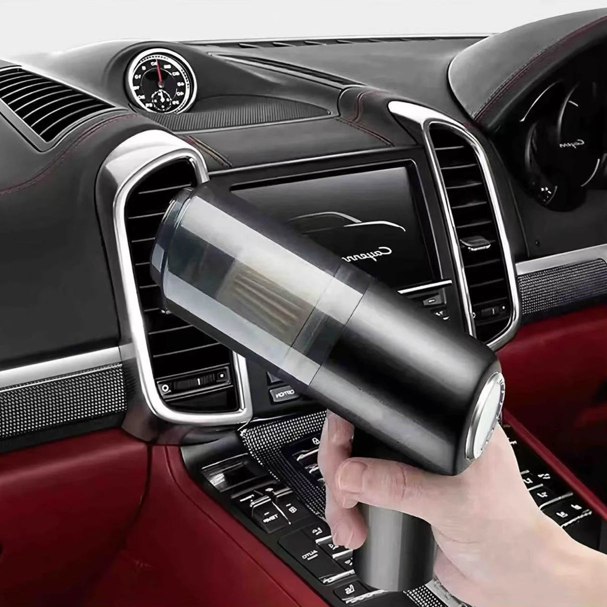Combination Vacuum Cleaner USB Charging Car Household Vacuum Cleaner Small Car with Fully Automatic High Power Powerful Cleaning
