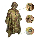 Accessories War Tactical Suit Rain Military Raincoat Poncho Army Umbrella Gear Ghillie Birdwatching Outdoor Home Hunting