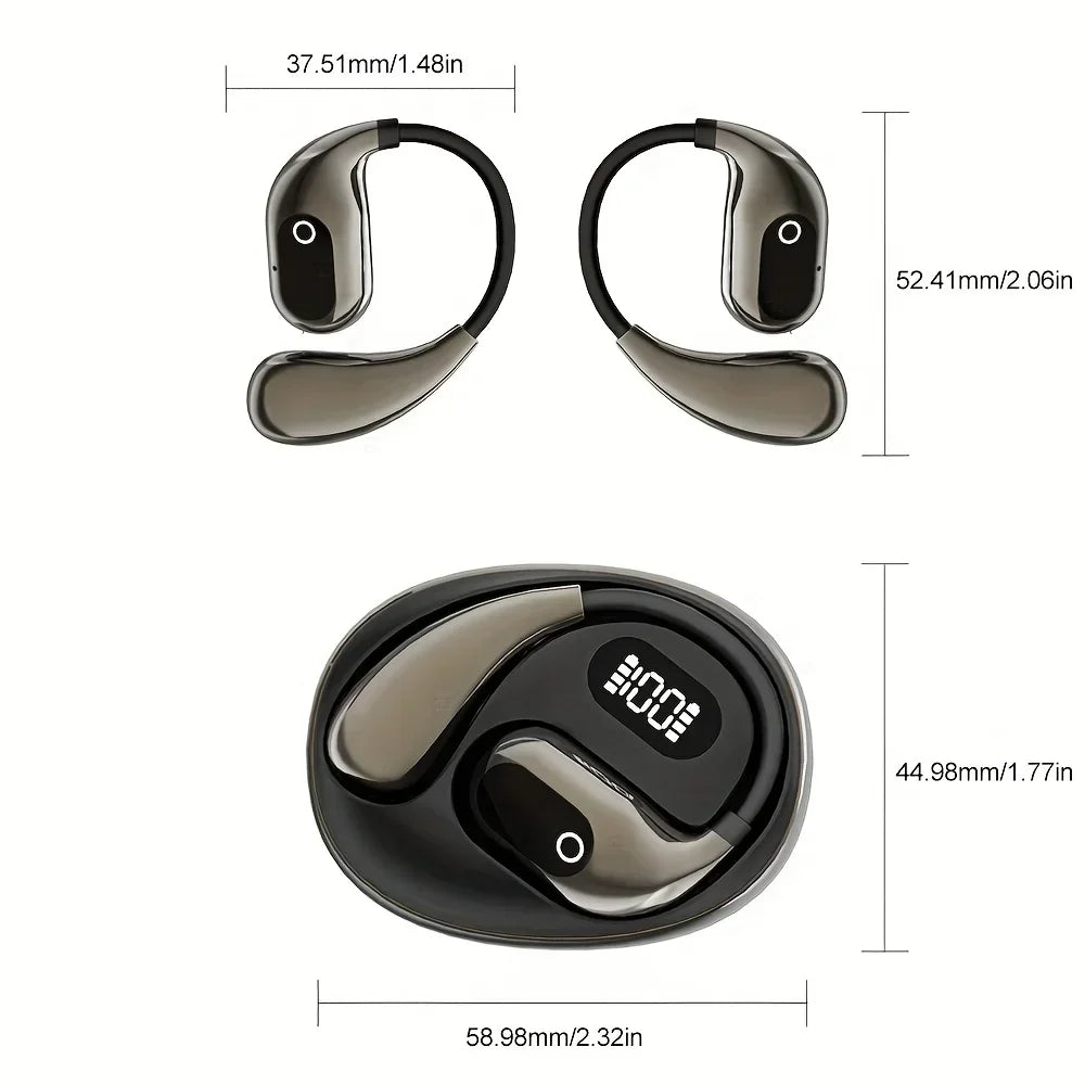144 Languages AI Language Translator Earbuds - Real-Time 3-in-1 OWS Translation Device for Travel, Business & Learning
