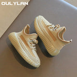 Summer Fashion Kids Shoes Solid Color Casual Shoes Mesh Breathable Shoes Children Outdoor Cycling Running Sneakers