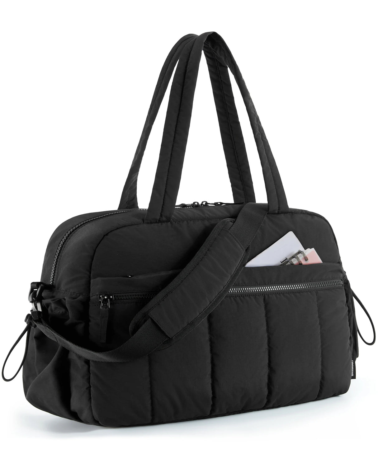 BAGSMART Travel Duffel Bag Gym Bag for Women with Wet Pocket Carry on Weekender Shoulder Boston bag Waterproof Beach bags
