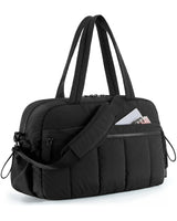 BAGSMART Travel Duffel Bag Gym Bag for Women with Wet Pocket Carry on Weekender Shoulder Boston bag Waterproof Beach bags
