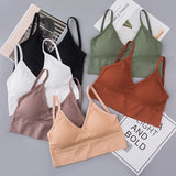 Bras For Women Sexy Seamless Bra U Type Backless Bralette Brassiere Breathable Push Up Women Bra Soutien Gorge Females