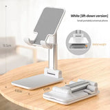 Desk Mobile Phone Holder Stand For IPhone IPad easyown Adjustable Desktop Tablet Holder Universal Table Cell Phone Stand