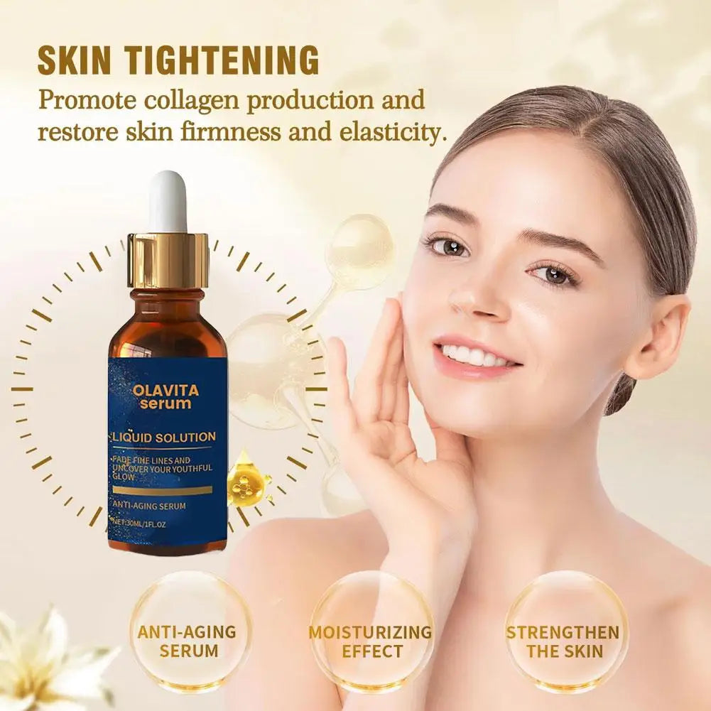 30ml Anti-Wrinkle And Anti-Ageing Facial Serum Deeply Hydrating And Moisturising Facial Essence Facial Beauty Skincare Product