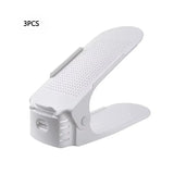 Shoe Rack Durable Thicken Adjustable That Saves Space with Support Slots Cabinet Brackets and Storage Racks for Storage Tools