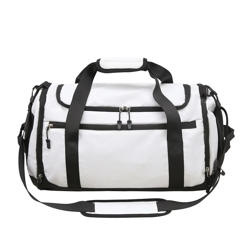 Travel Bag with Logo Large Capacity Short Distance Luggage Bag With Printed Name Custom Fitness Bag Sports Training Bag DIY