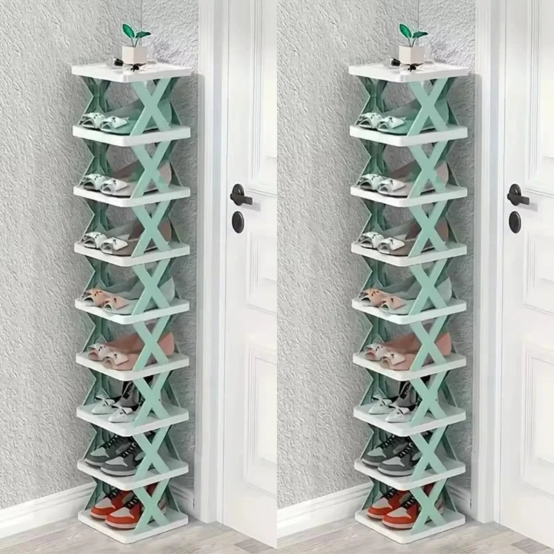Shoes Racks Storage Organizer  Detachable Shoe Racks Saves Family Household Rack Multi Layer Simple Shoes Shelf Color Cabinet