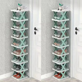 Shoes Racks Storage Organizer  Detachable Shoe Racks Saves Family Household Rack Multi Layer Simple Shoes Shelf Color Cabinet