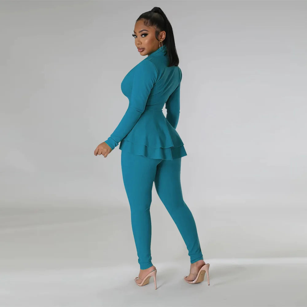 pants sets suits for women 2022 office outfits women suits lady set pants long sleeve  two piece outfit 2022 clothes for woman