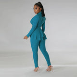 pants sets suits for women 2022 office outfits women suits lady set pants long sleeve  two piece outfit 2022 clothes for woman