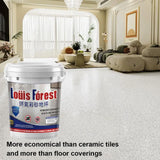 500ML New High-Gloss Marble Effect Epoxy Floor Coating Outdoor Wear-resistant And Anti Slip Paint Forest Epoxy Floor Paint