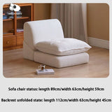 Comfortable Multifunctional Sofa Bed Children's Sofas Reclining Lazy Sleeping Beds Modern Tiny Home Portable Balcony Furniture