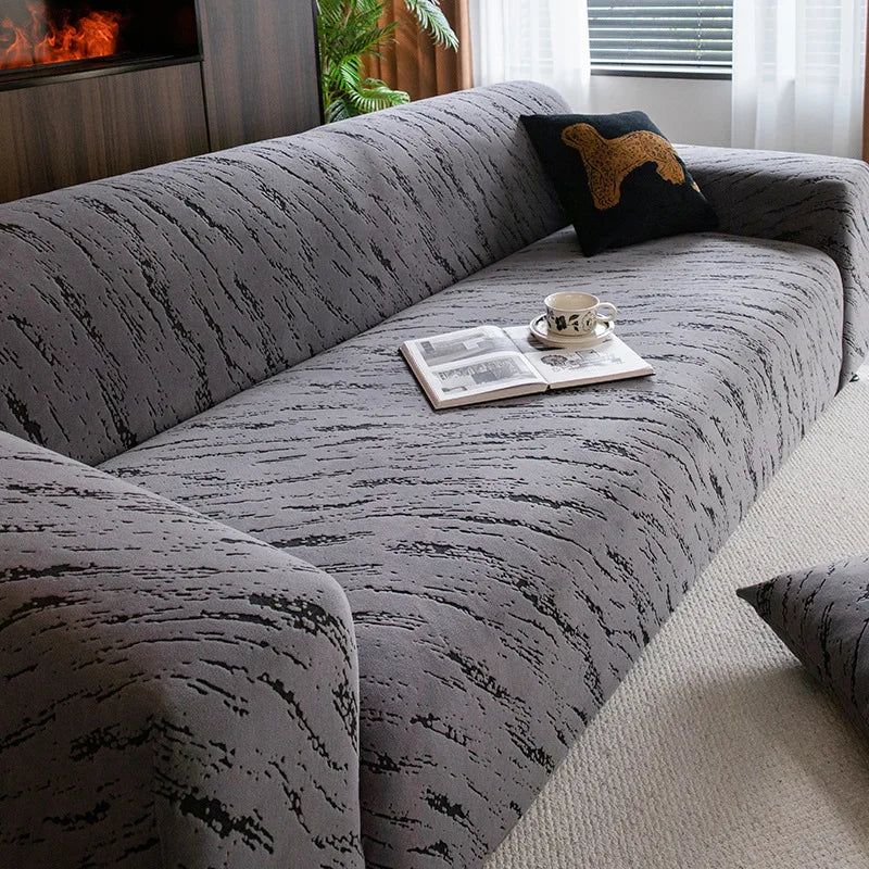 The New Sofa Cover Is Fully Covered with Anti-cat Scratch Protective Cover Elastic Anti-slip and Dust-proof Sofa Cover Fabric