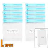 Zipper seal bag; Reusable fridge bag with zipper lock; Food storage bag for preservation and sealing; Kitchen storage bag