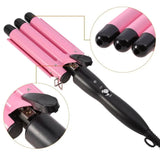 Professional Curling Ceramic Hair Curler Wave Waver Styling Tools Styler Wand Three Barrel Hair Curler Irons Automatic