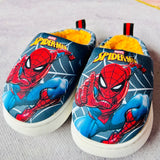 Autumn Winter Kids Shoes BoysSpiderman Slippers Children Christmas Slippers Pantoufle Enfant Baby Shoes Hausschuhe