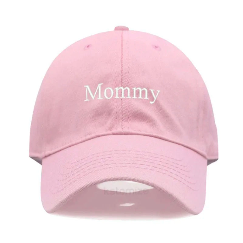 Daddy & Mommy Baseball Cap for Men & Women Unisex Soft Washed Cotton Embroidery Baseball Hats For Father's Mother's Day gifts