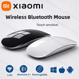 XIAOMI Multi-Touch Wireless Mouse Surface Magic Mouse For Macbook Pro Air Mini Laptop Tablet Bluetooth 5.0 Sensitive Mouse