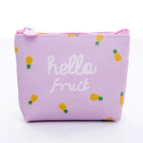 Women Canvas Coin Purse Card Key Mini Purses Pouch Girl Kid Children Cute Small Zipper Coin Purse Card Holder Wallet Storage Bag